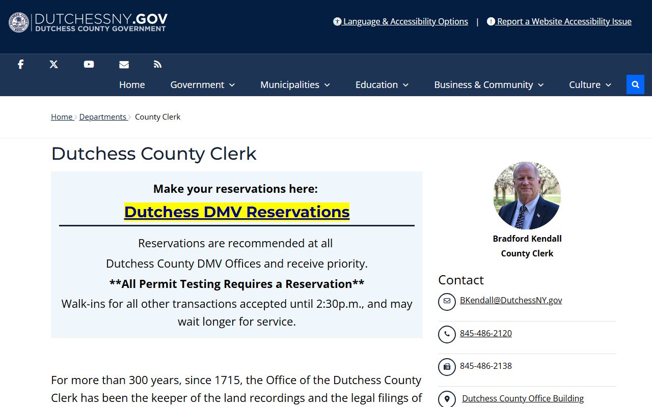 Dutchess County criminal history records